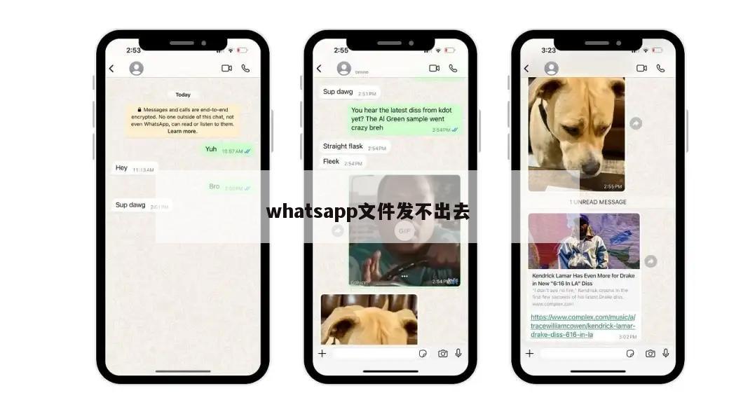 whatsapp文件发不出去